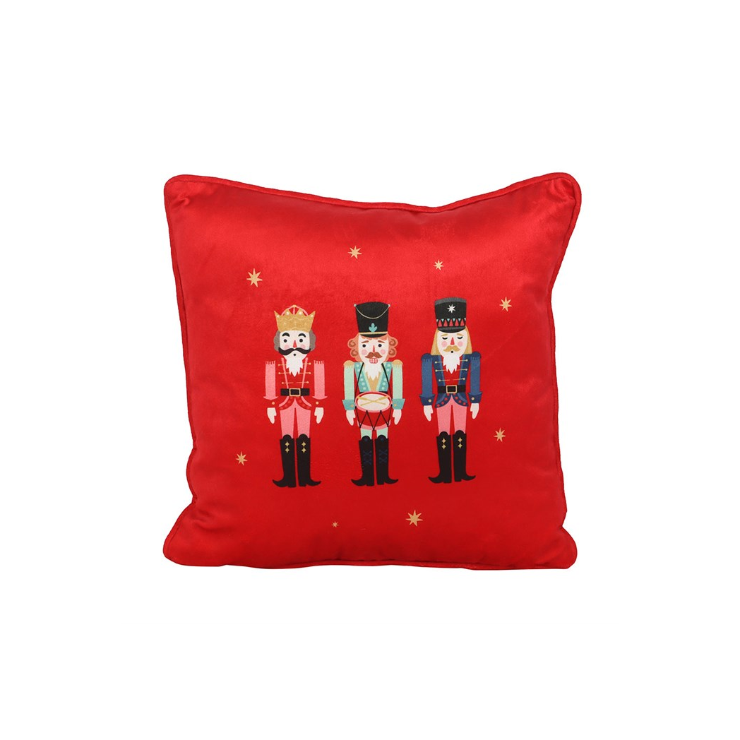 Square Nutcracker Cushion