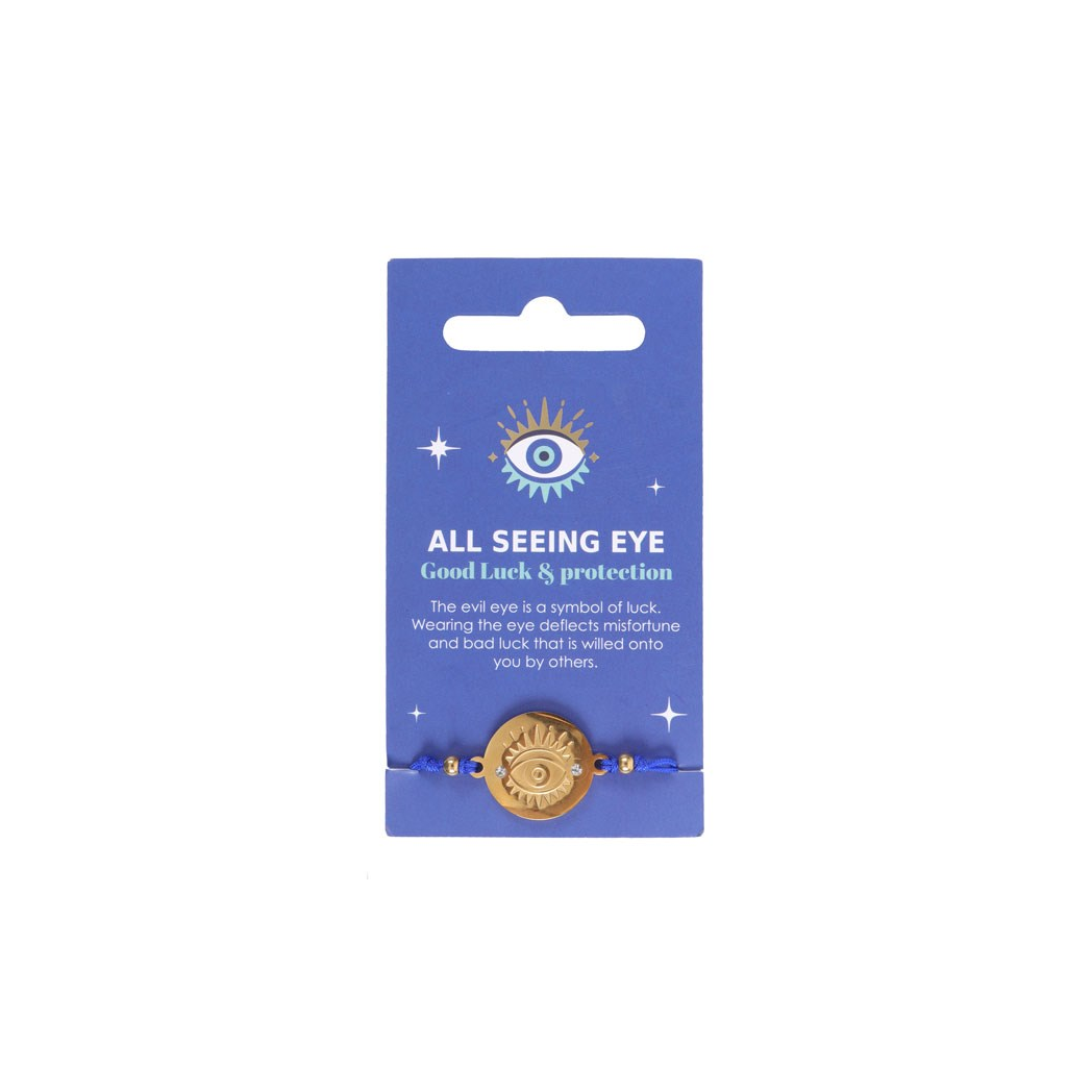 All Seeing Eye String Bracelet