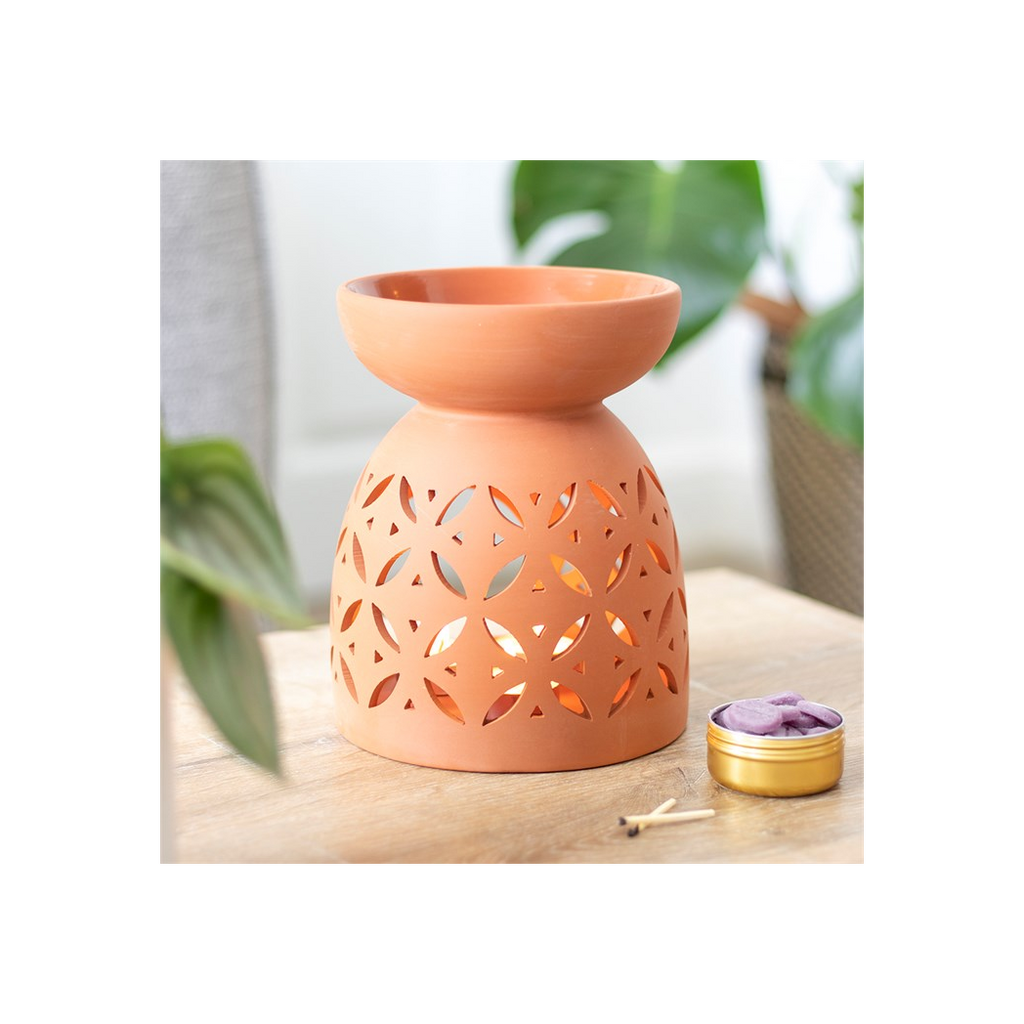 Giant Terracotta Oil Burner and Wax Warmer