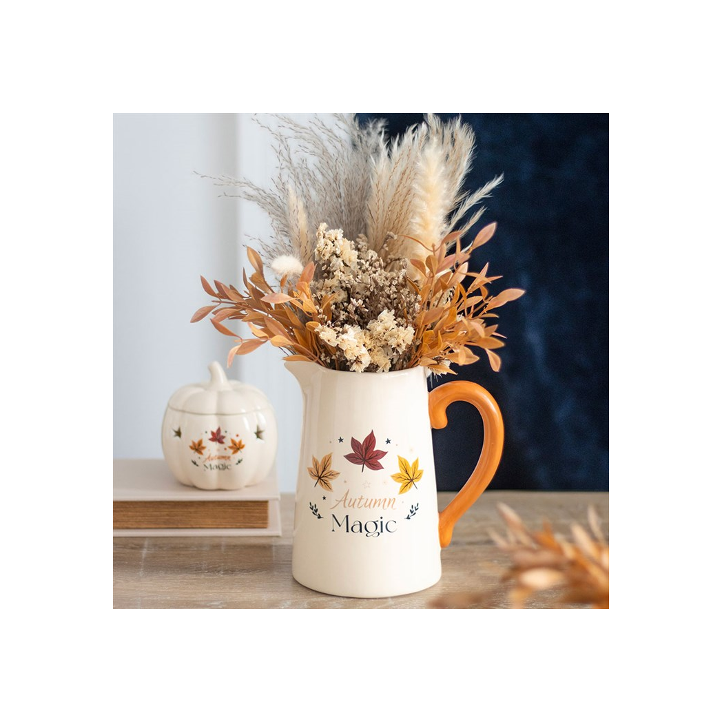 Autumn Magic Ceramic Flower Jug