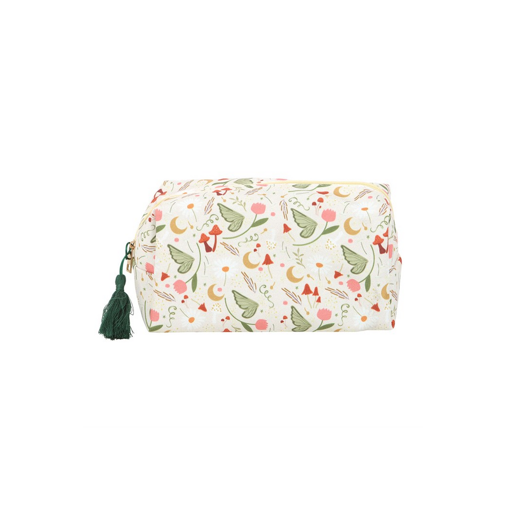 Fairy Folklore Print Makeup Bag