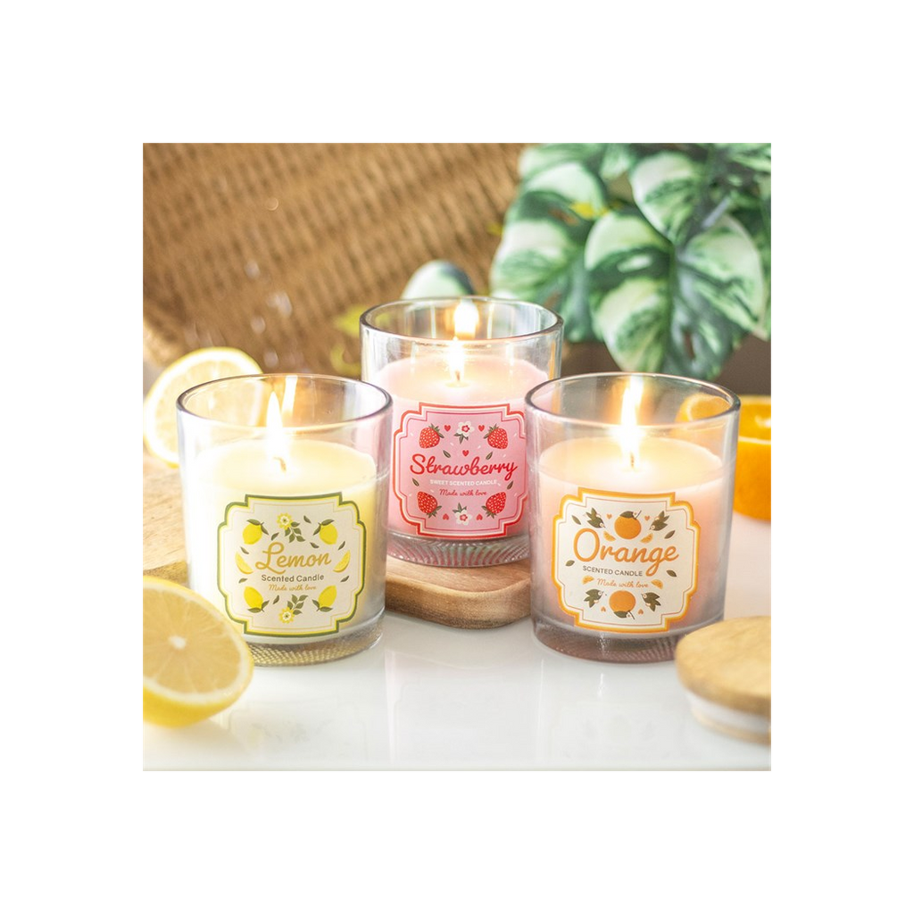 Orange Scented Candle