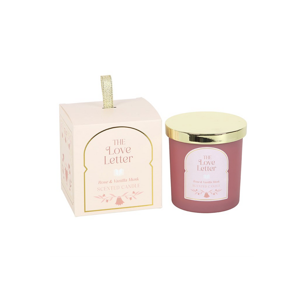 The Love Letter Rose & Vanilla Musk Candle