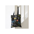 Midnight Bloom Polycotton Tote Bag