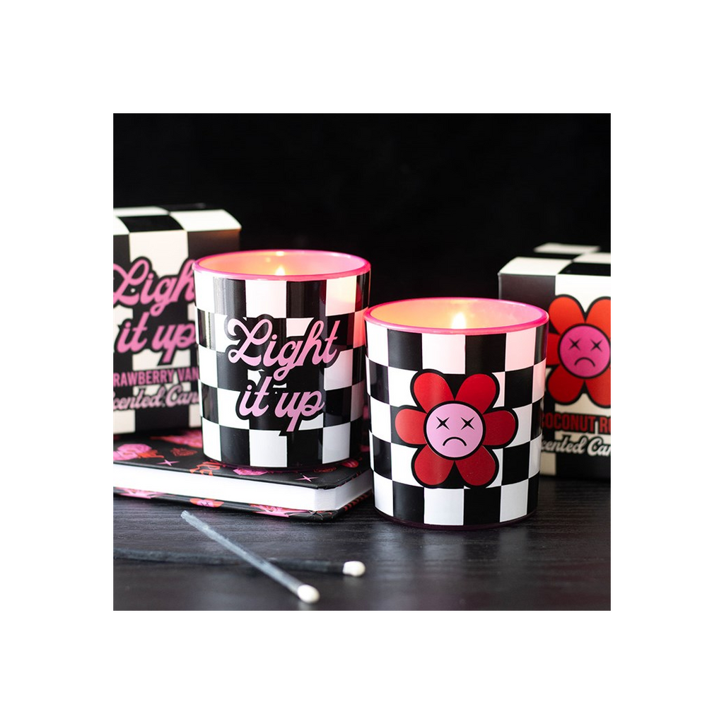 Light It Up Strawberry Vanilla Candle