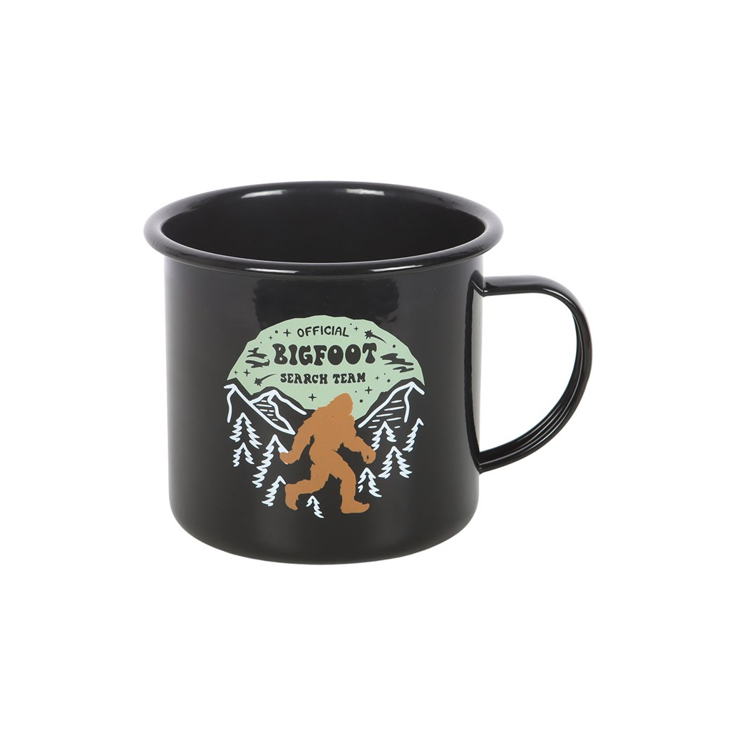 Bigfoot Search Team Enamel Mug