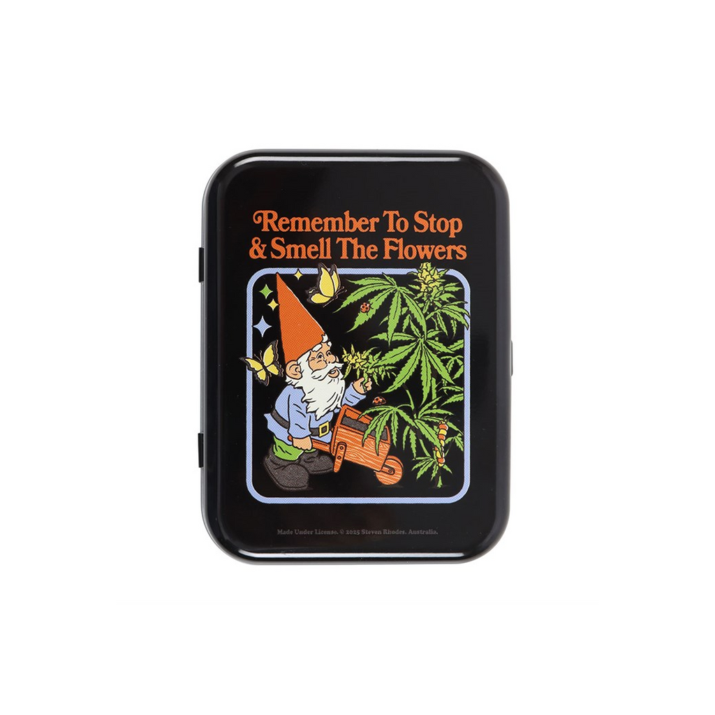 Smell the Flowers Stash Tin by Steven Rhodes