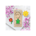 Moving Forward Turtle Keyring