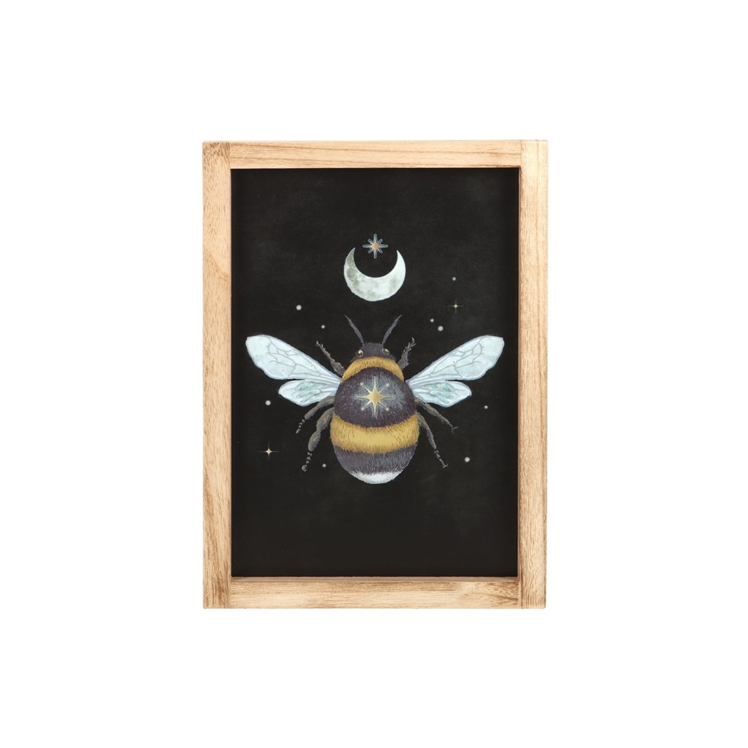 Forest Bee Framed Wall Print