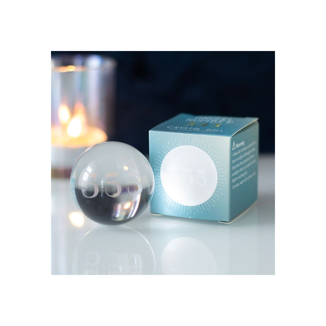 555 Angel Number Crystal Ball