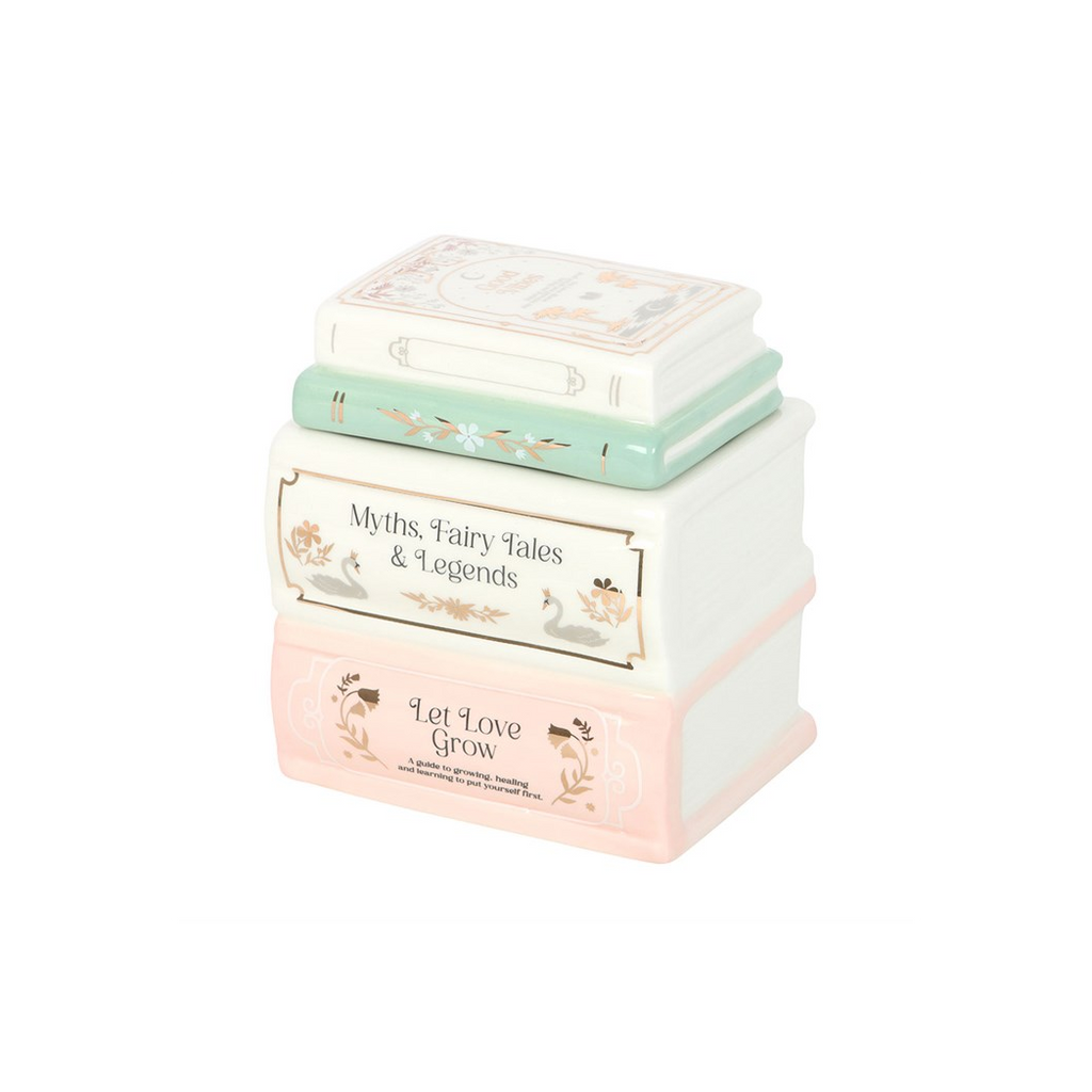 Book Stack Oil Burner and Wax Warmer