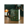 Green Witch Book Shaped Mug
