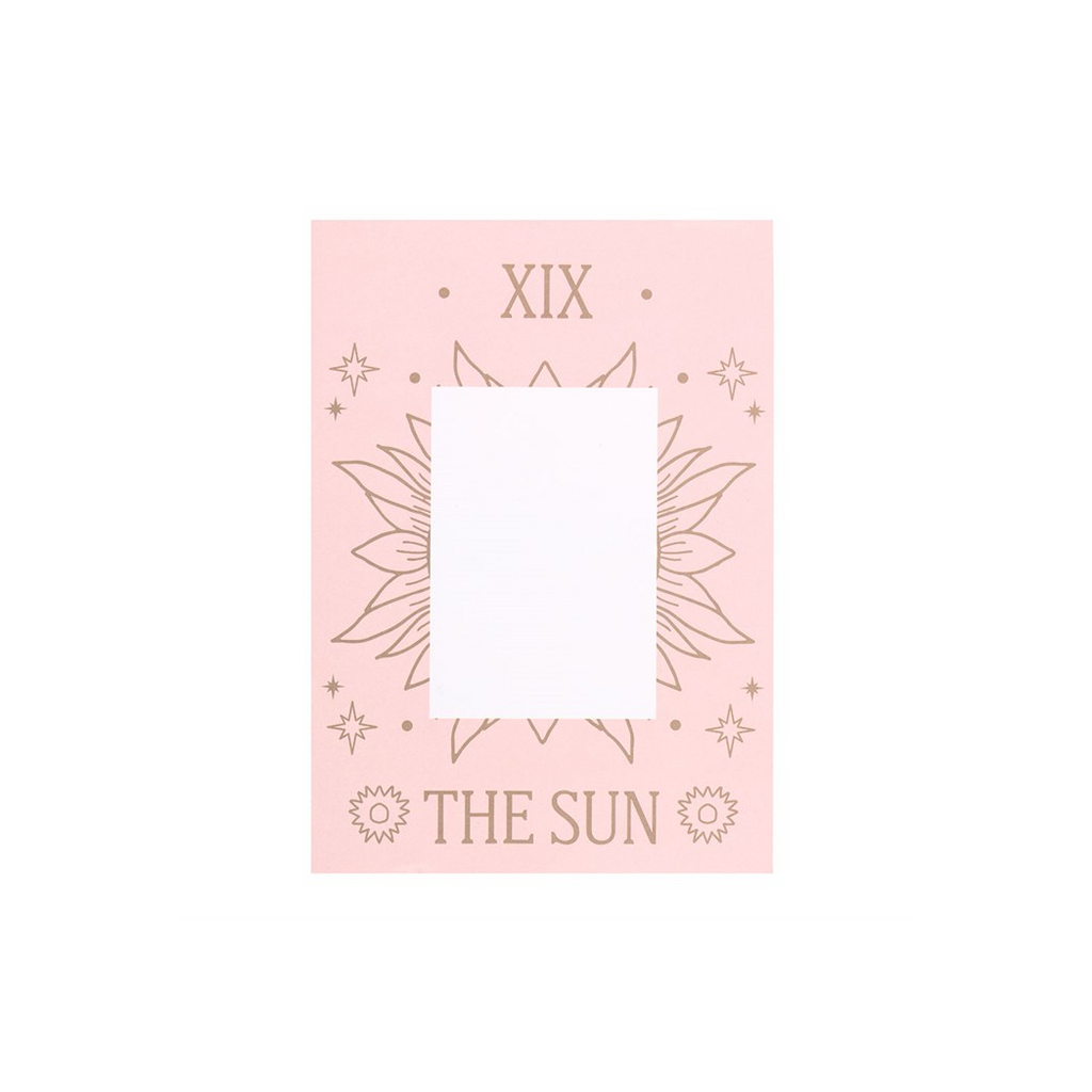 The Sun Vintage Tarot Necklace on Greeting Card