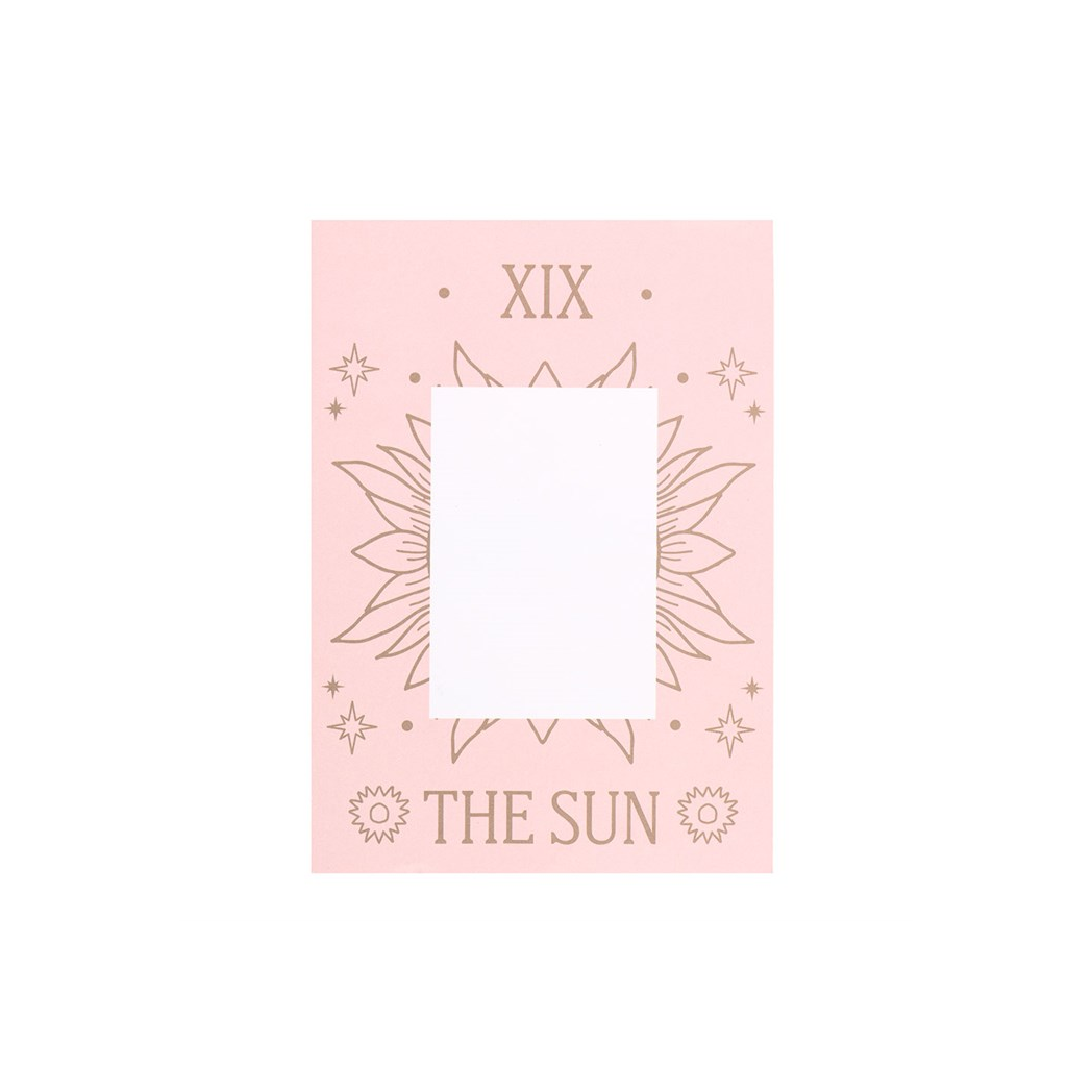 The Sun Vintage Tarot Necklace on Greeting Card