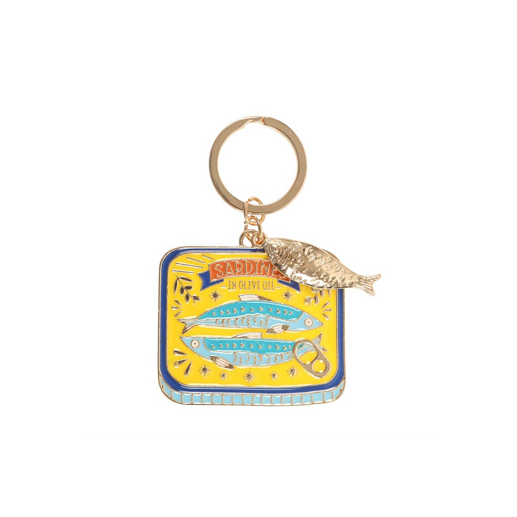 Sardine Tin Keyring