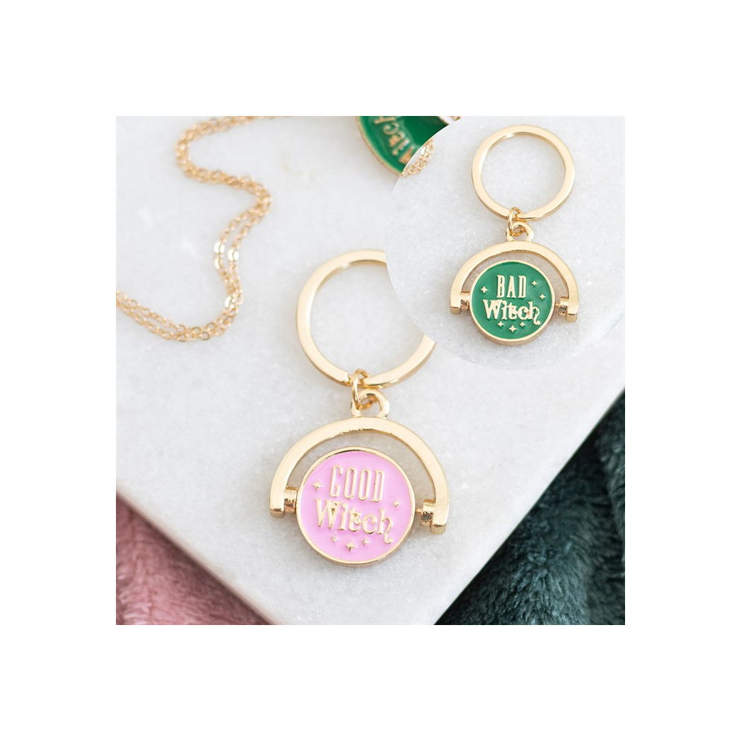 Which Witch Are You Spinning Keyring