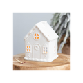 White Gingerbread House Tealight Holder