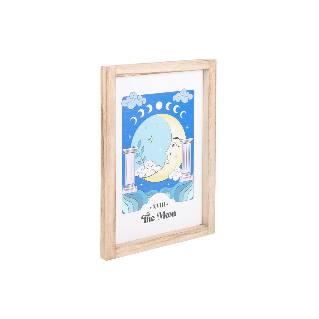 The Moon Celestial Framed Wall Print