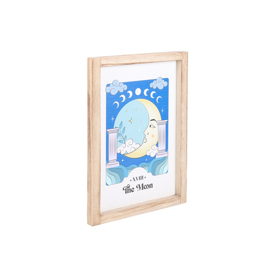 The Moon Celestial Framed Wall Print