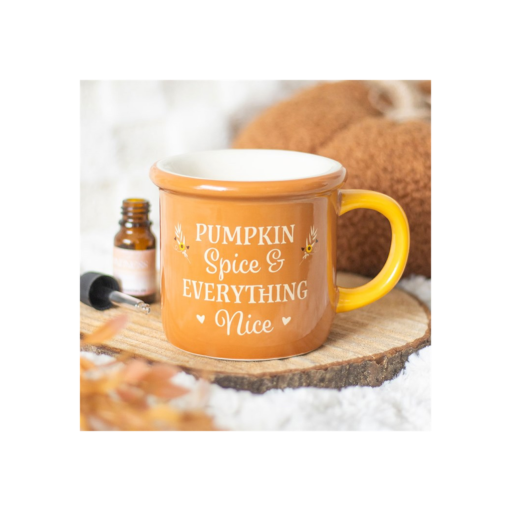 Pumpkin Spice Mug Oil Burner and Wax Warmer