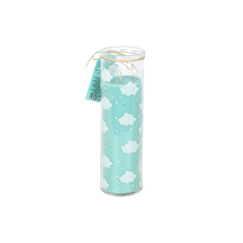 Cloud Print Lavender & Chamomile Tube Candle