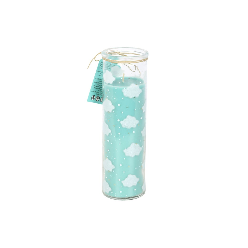 Cloud Print Lavender & Chamomile Tube Candle