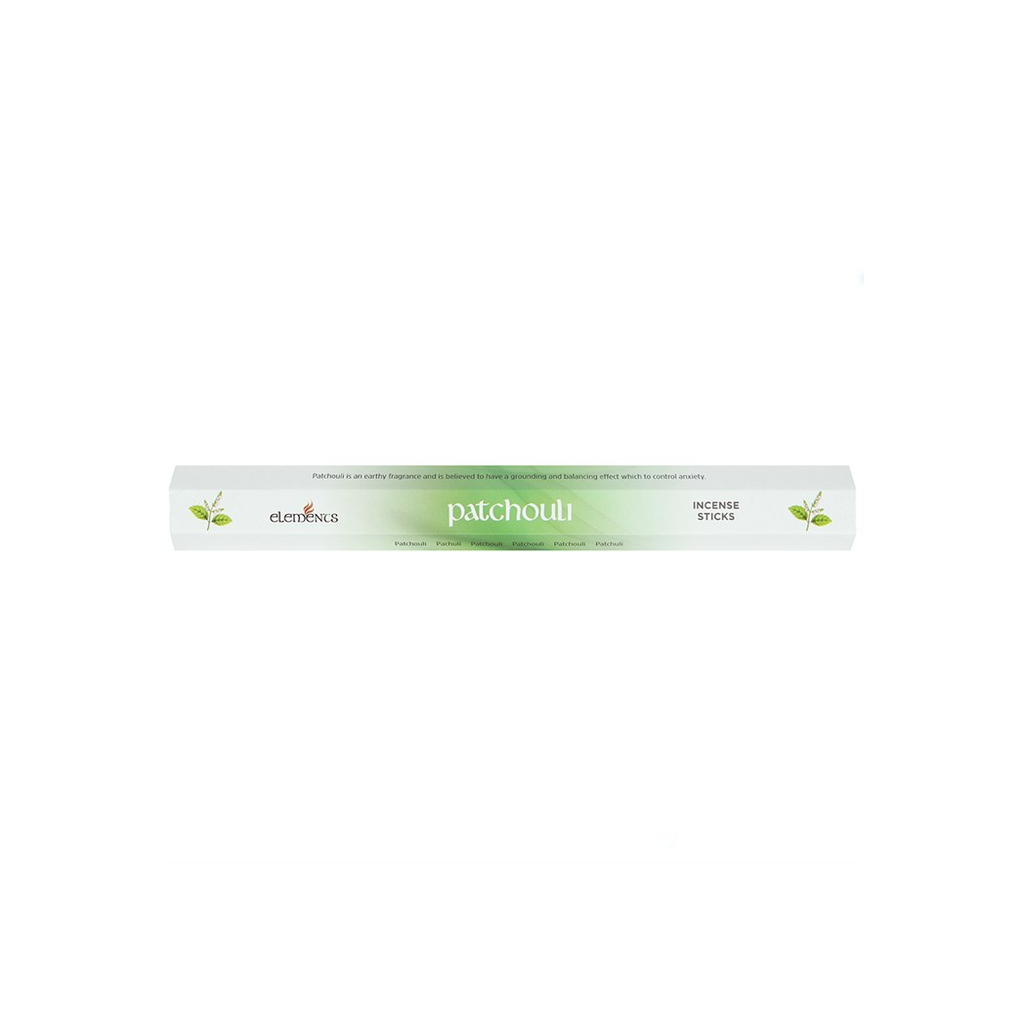 Set of 6 Packets of Elements Patchouli Incense Sticks