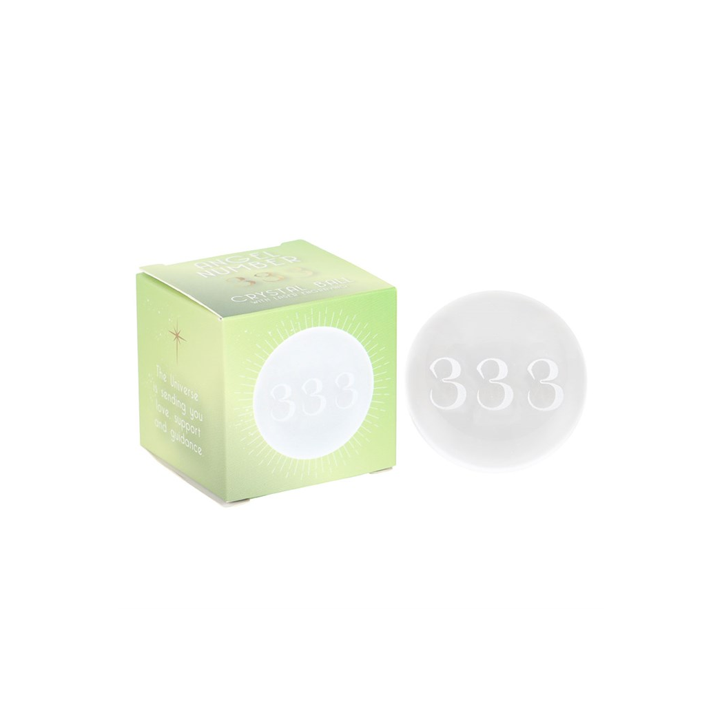 333 Angel Number Crystal Ball