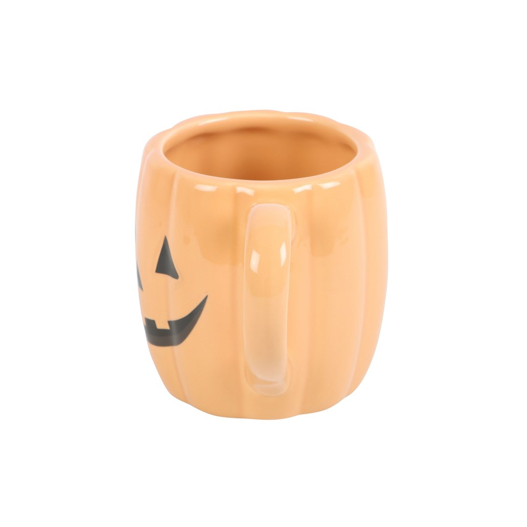 Jack-o'-Lantern Pumpkin Shaped Mug