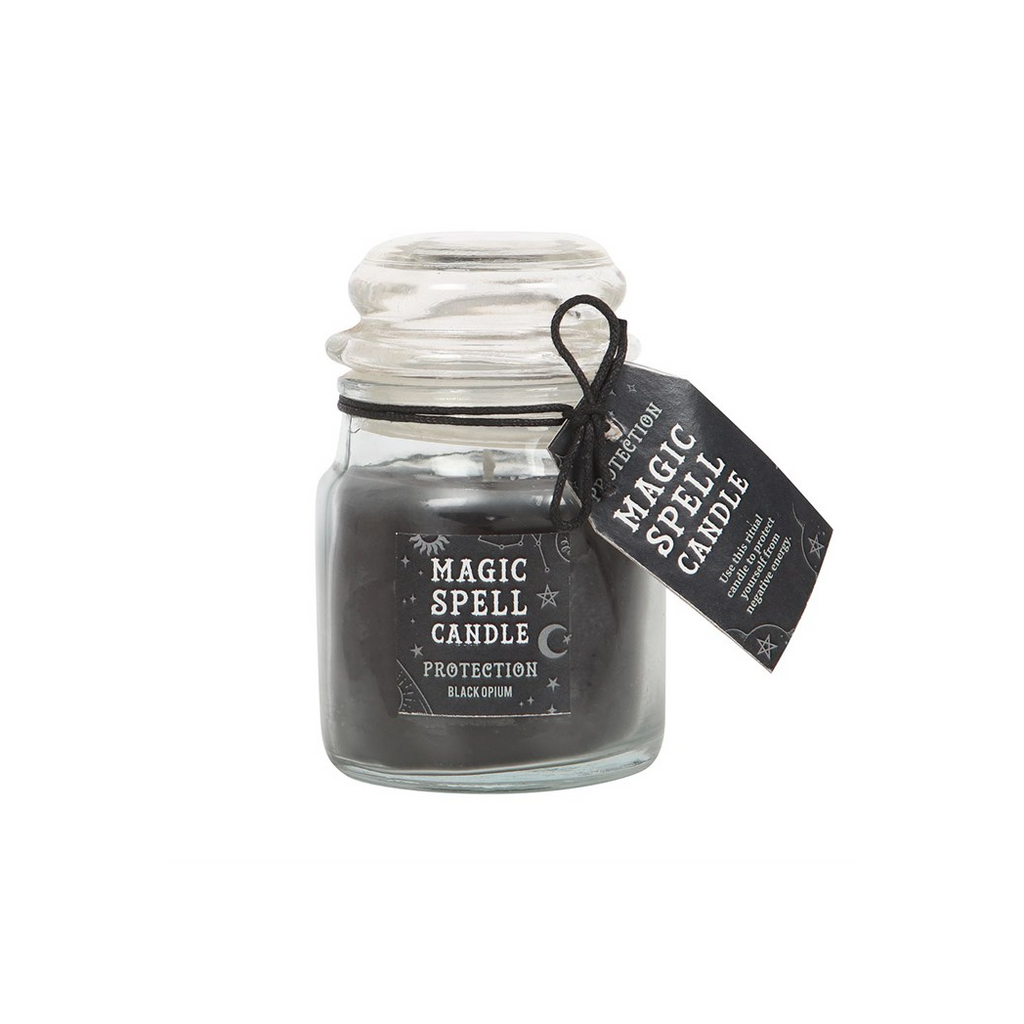 Opium 'Protection' Spell Candle Jar