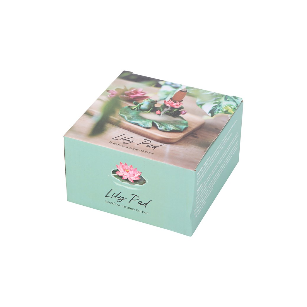 Lily Pad Backflow Incense Burner