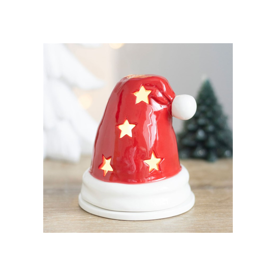 Santa Hat Incense Cone Burner and Tealight Holder