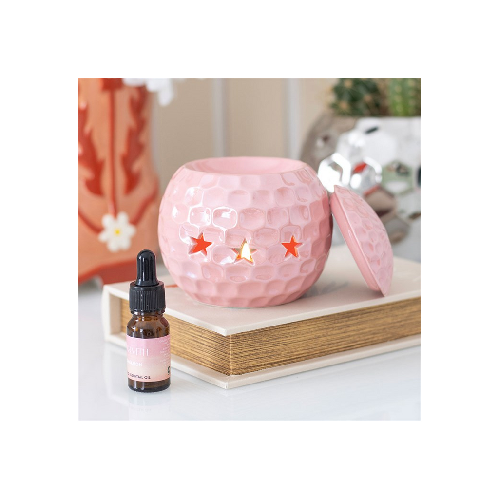 Pink Disco Ball Oil Burner