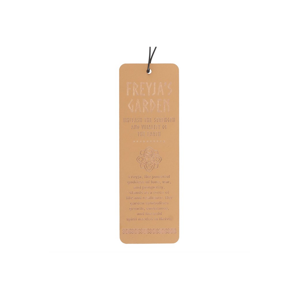 Freyja's Garden Wooden Bookmark