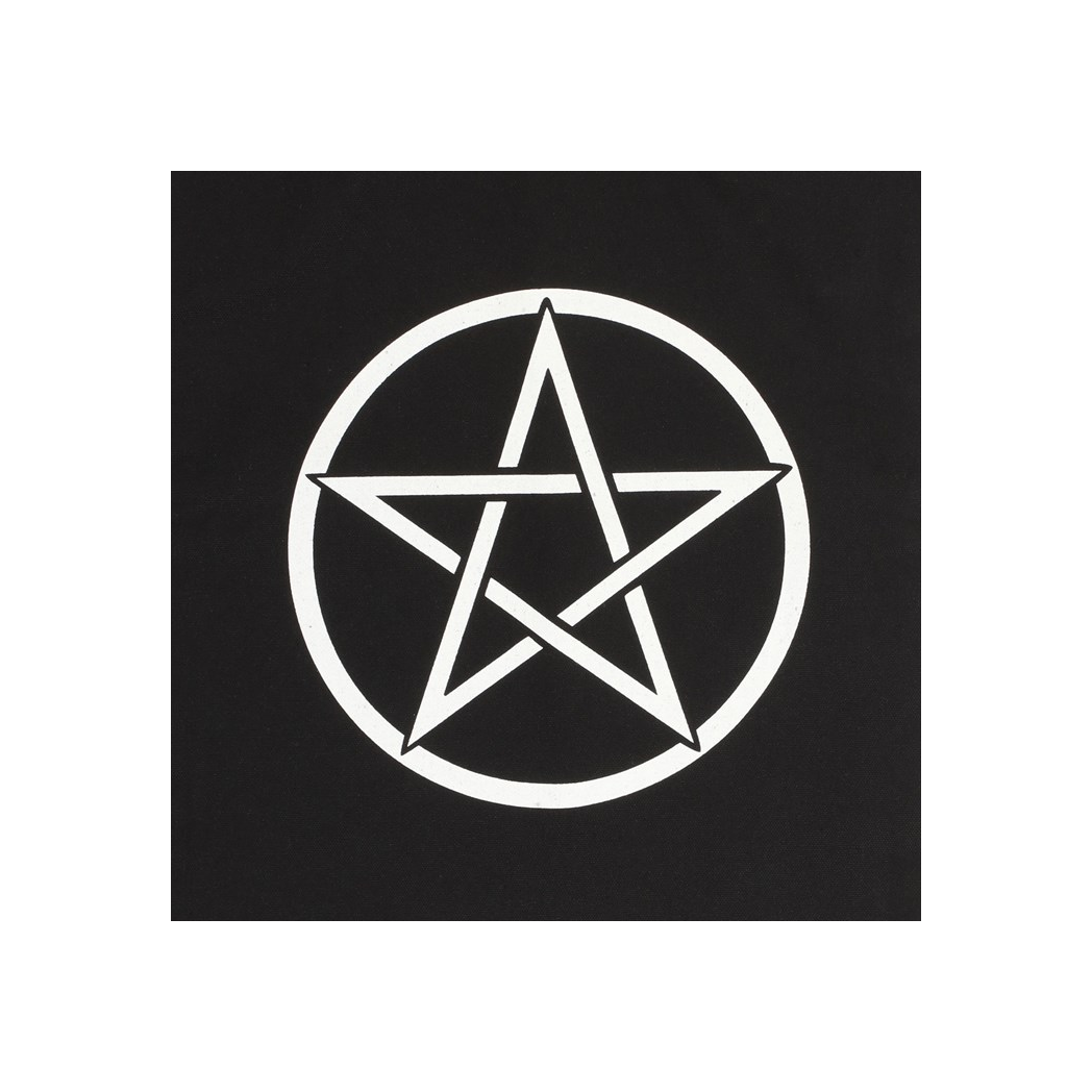 Pentagram Polycotton Tote Bag