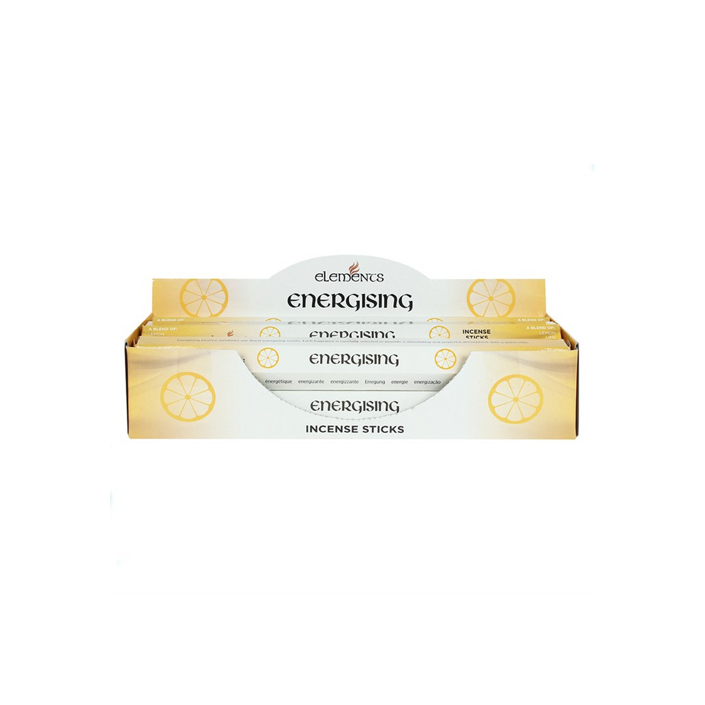 Set of 6 Packets of Elements Energising Incense Sticks
