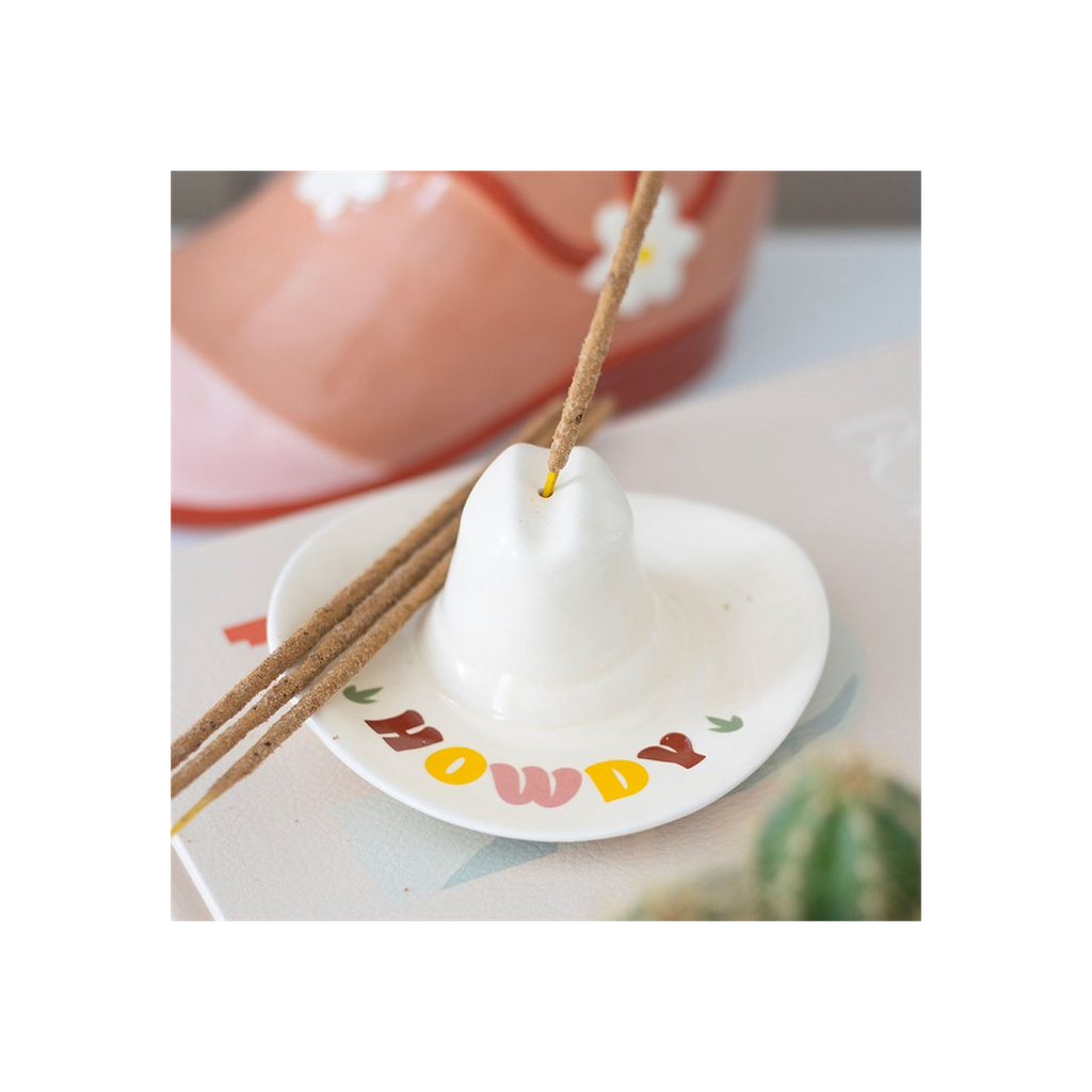 Howdy Cowboy Hat Incense Stick Holder