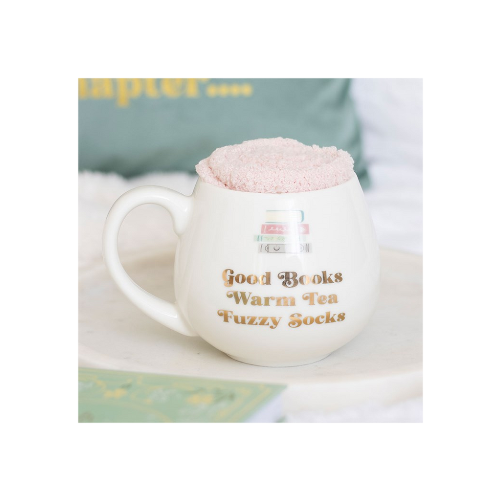 Good Books Mug and Socks Set
