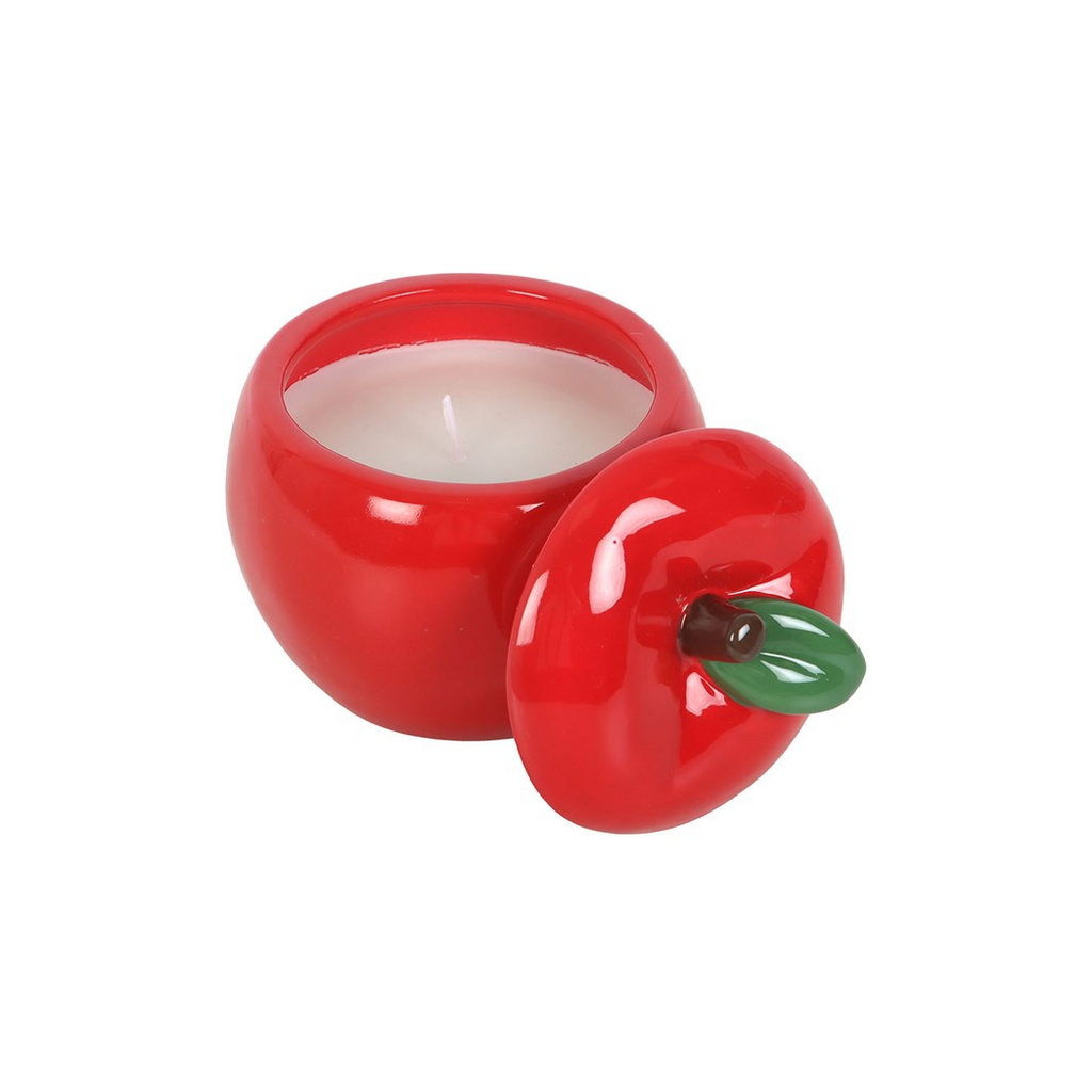 Apple Shaped Candle Jar