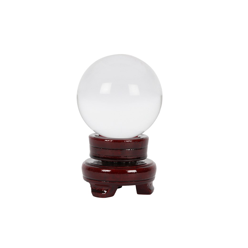 8cm Crystal Ball with Stand