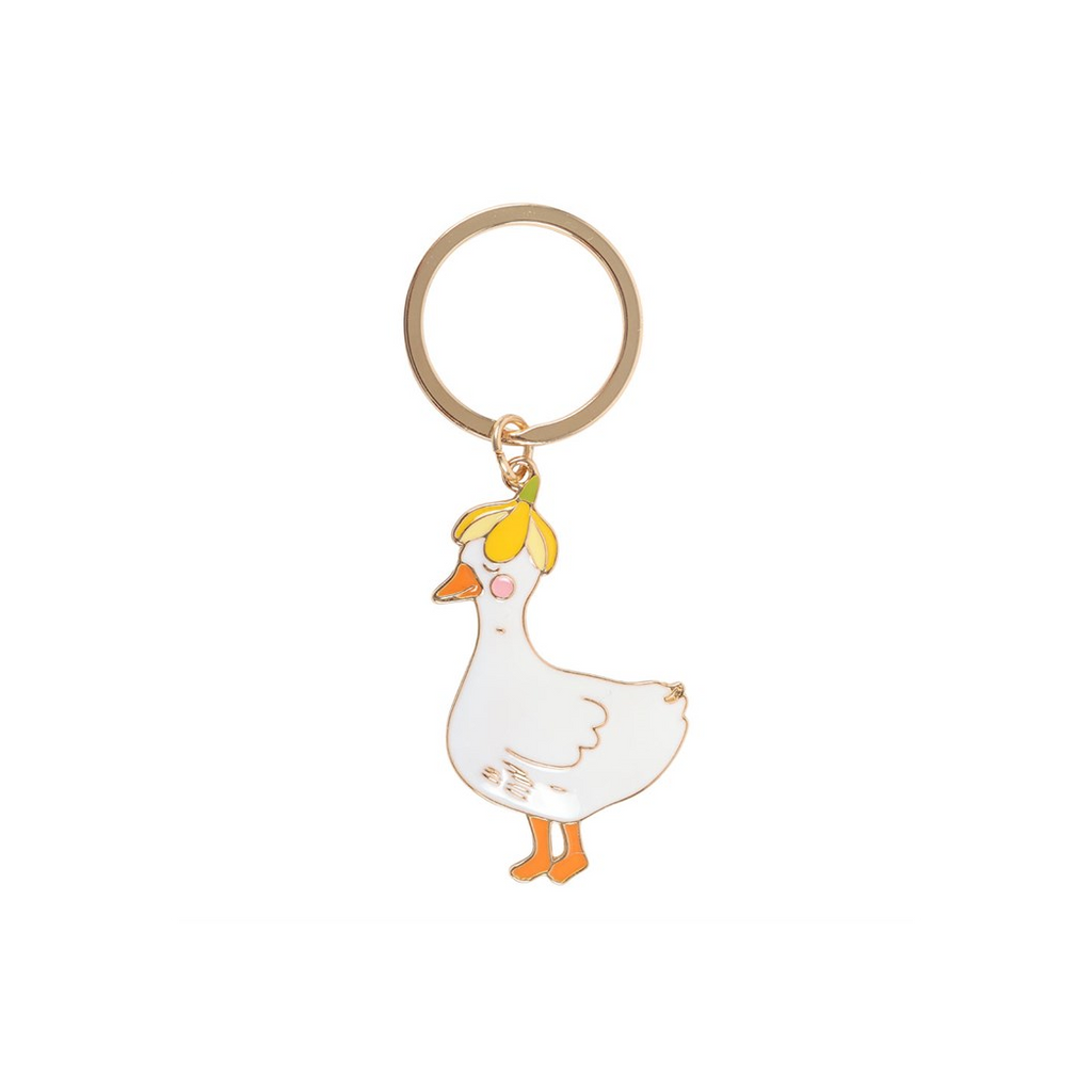Waddle On Duck Keyring
