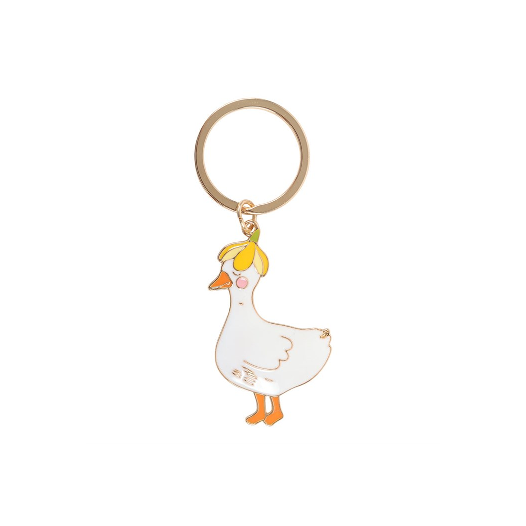 Waddle On Duck Keyring