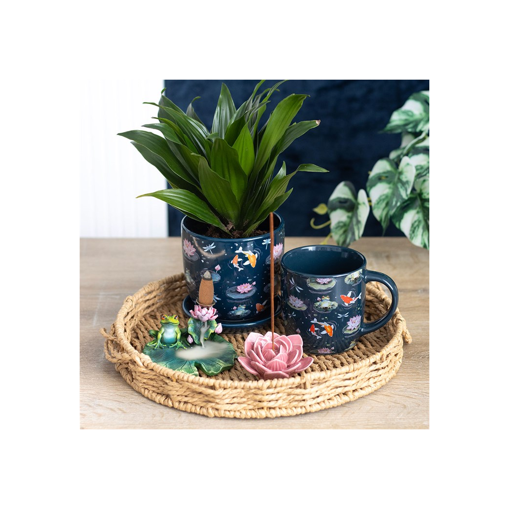 Lily Pad Backflow Incense Burner
