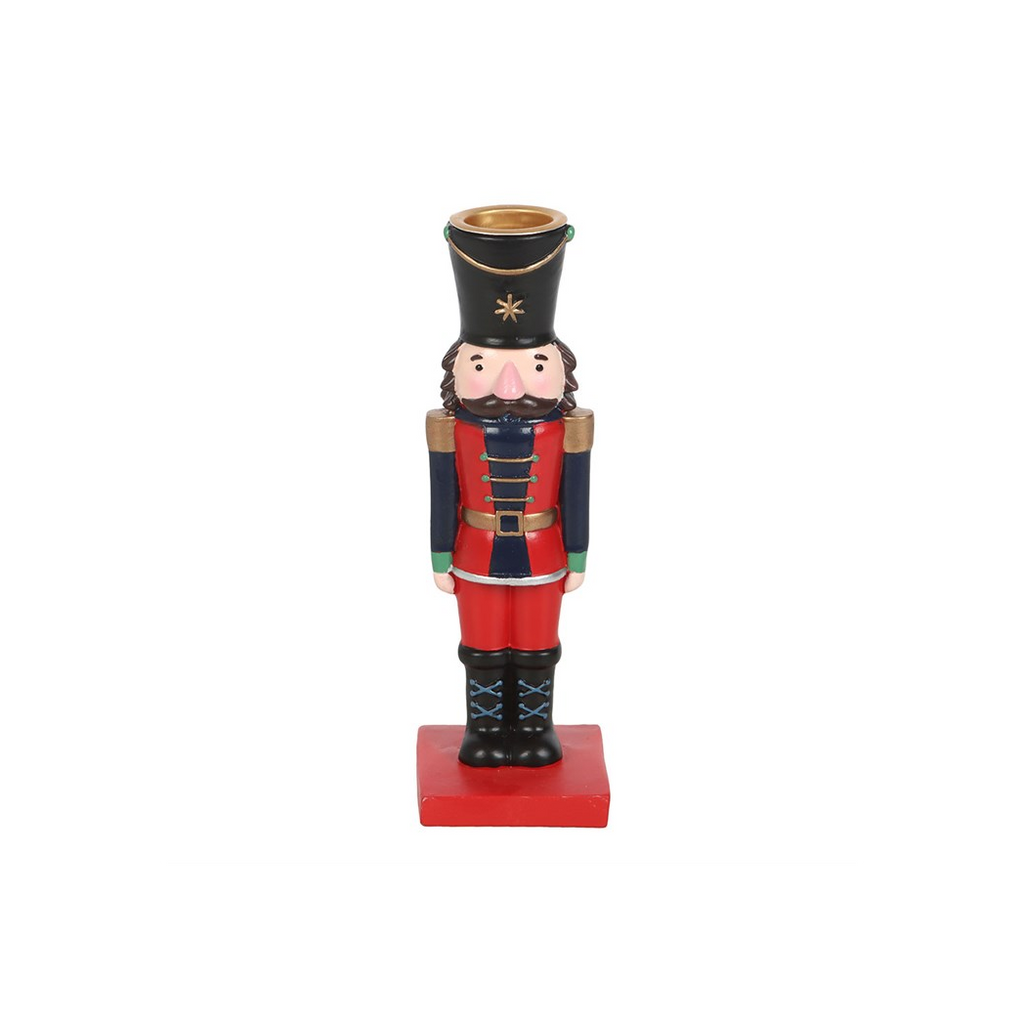 Nutcracker Taper Candle Holder
