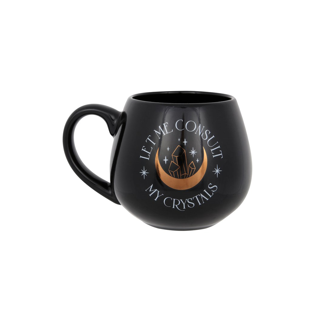 Let Me Consult My Crystals Rounded Mug