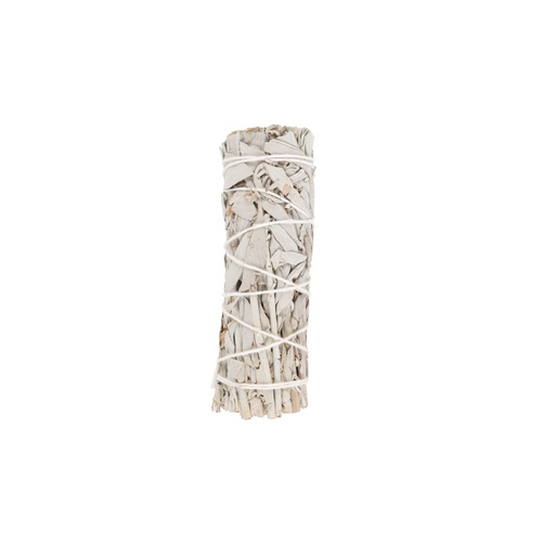 10cm Small White Sage Smudge Stick Wand