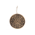Bronze Terracotta Triple moon plaque