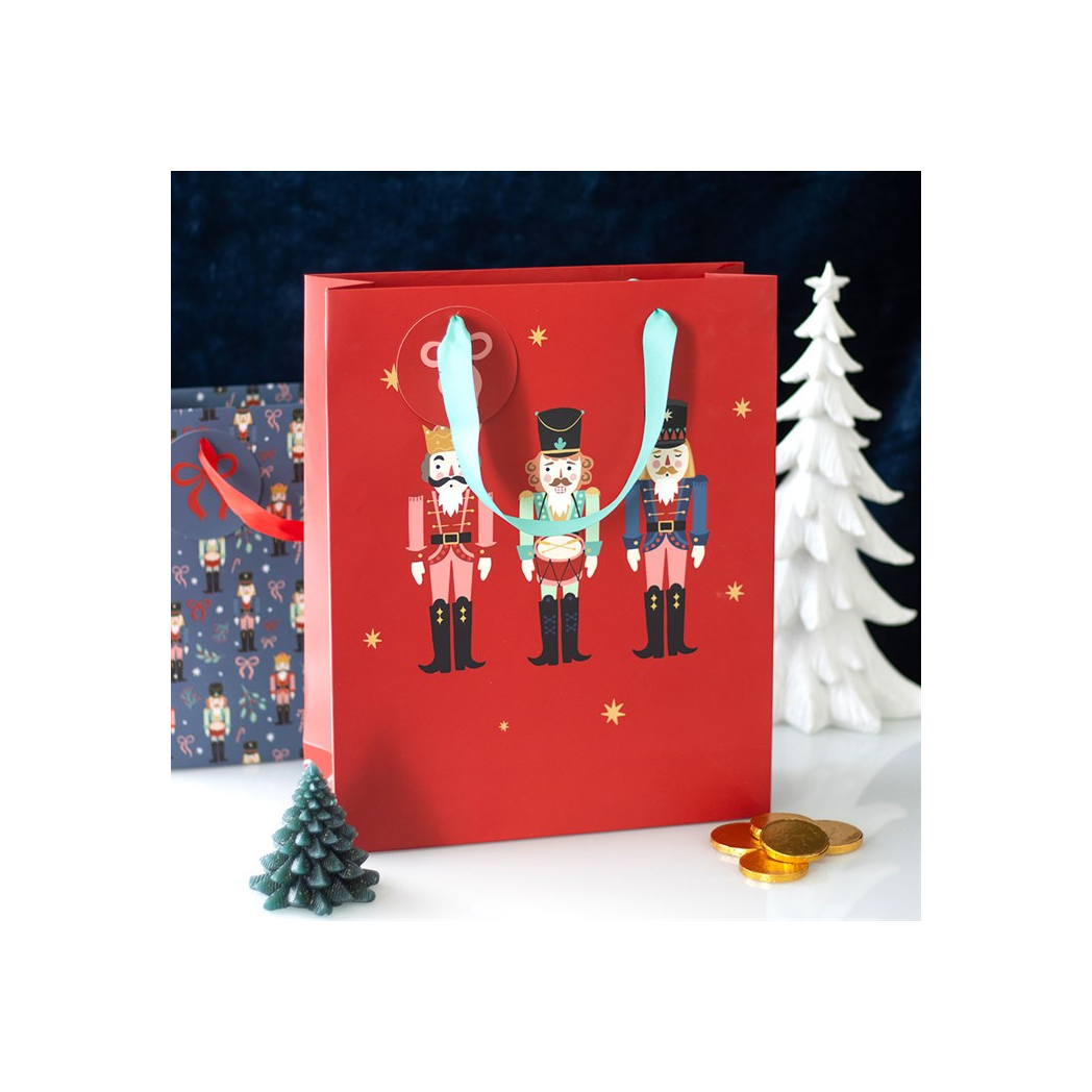 33cm Red Nutcracker Gift Bag
