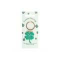 Lucky Four-Leaf Clover Keyring