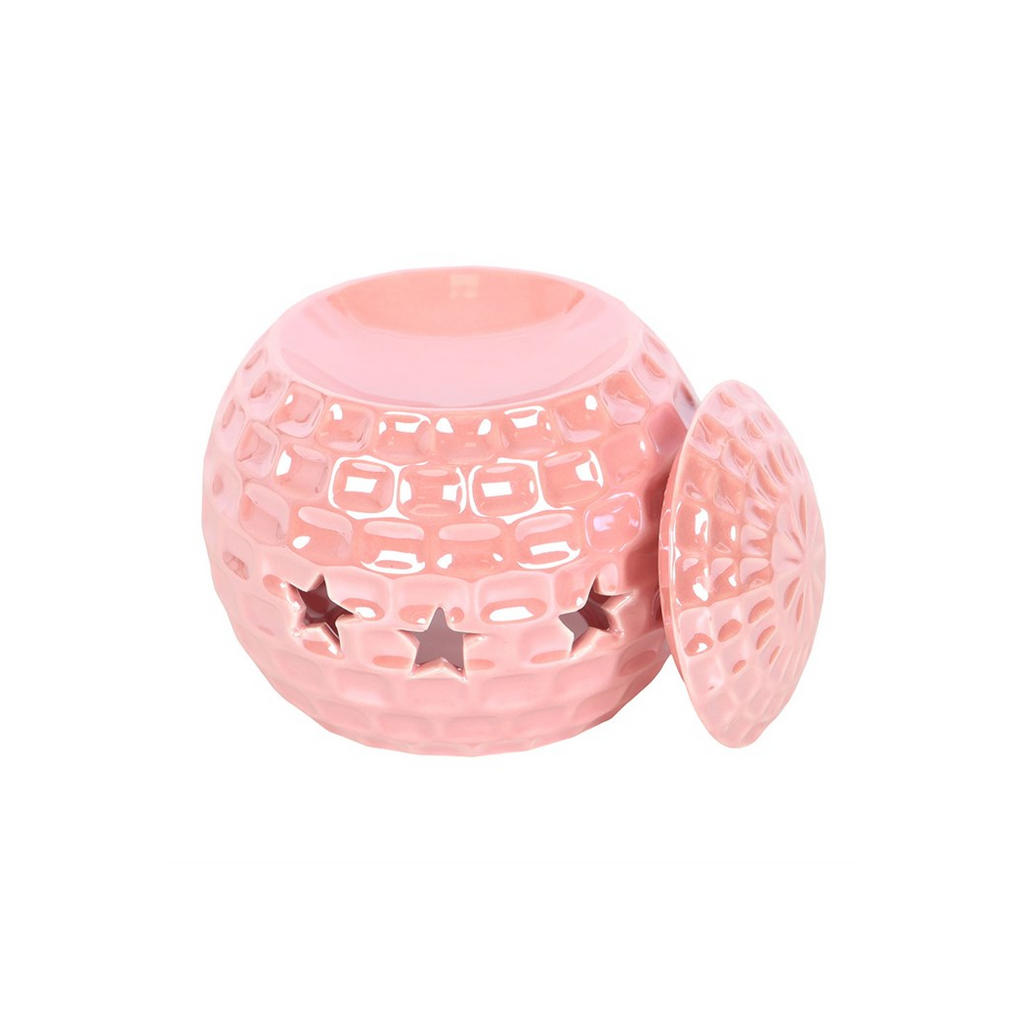 Pink Disco Ball Oil Burner